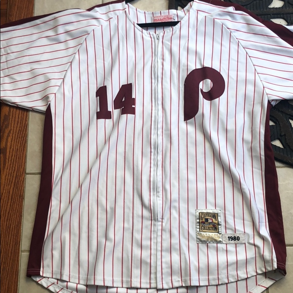 Pete Rose throwback Philadelphia Phillies jersey